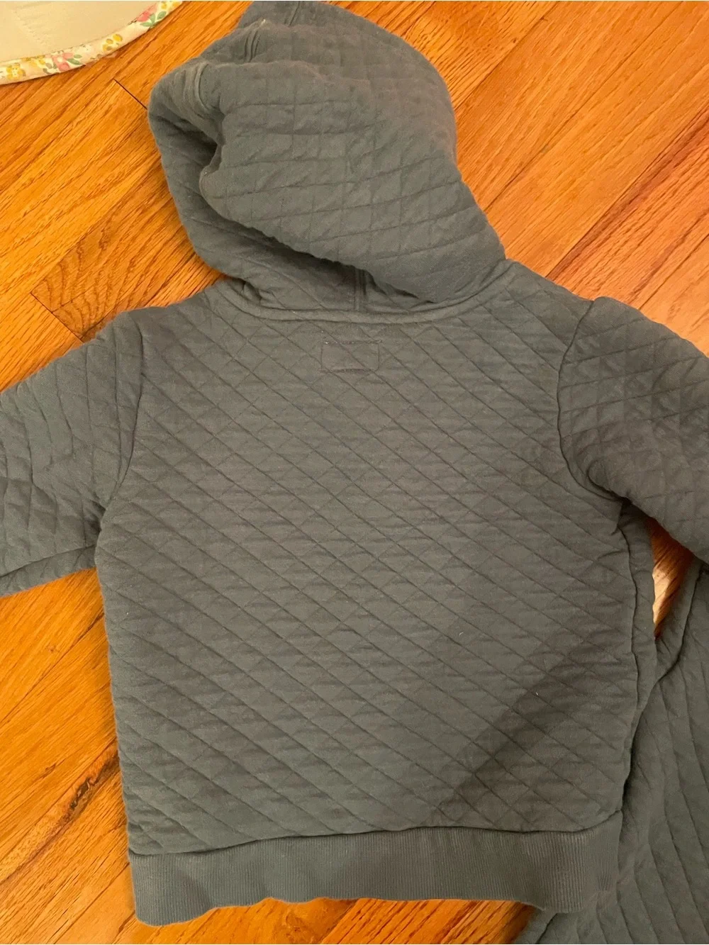 Carter's Slate Gray Quilted Lounge Pullover & Jogger Set